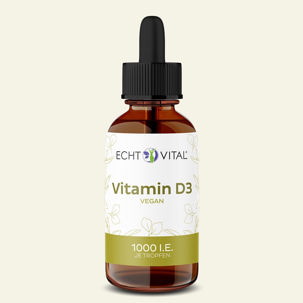 Vitamin D3 vegan - 1 Flasche mit 50 ml