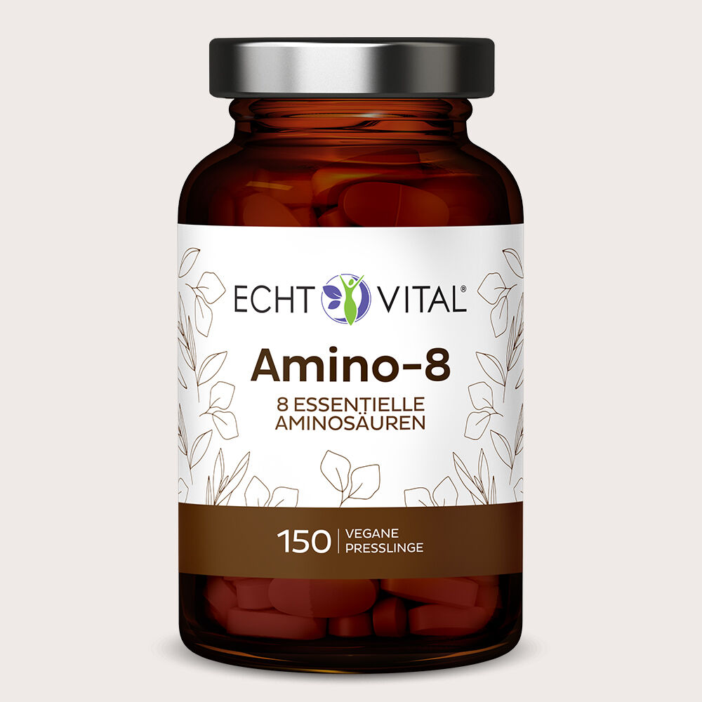 Amino-8 - 1 Glas mit 150 Presslingen