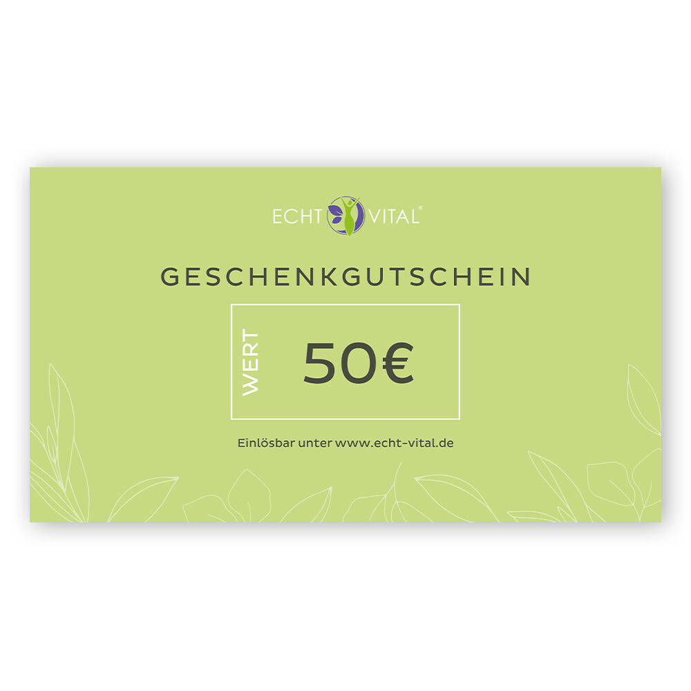 50 Euro - Geschenkgutschein